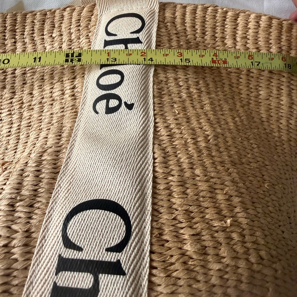 Chloe Tan and Cream Tote Bag - Picture 13 of 14